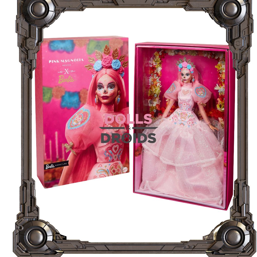 2023 Dia De Muertos Barbie X Pink Magnolia Doll * In Hand